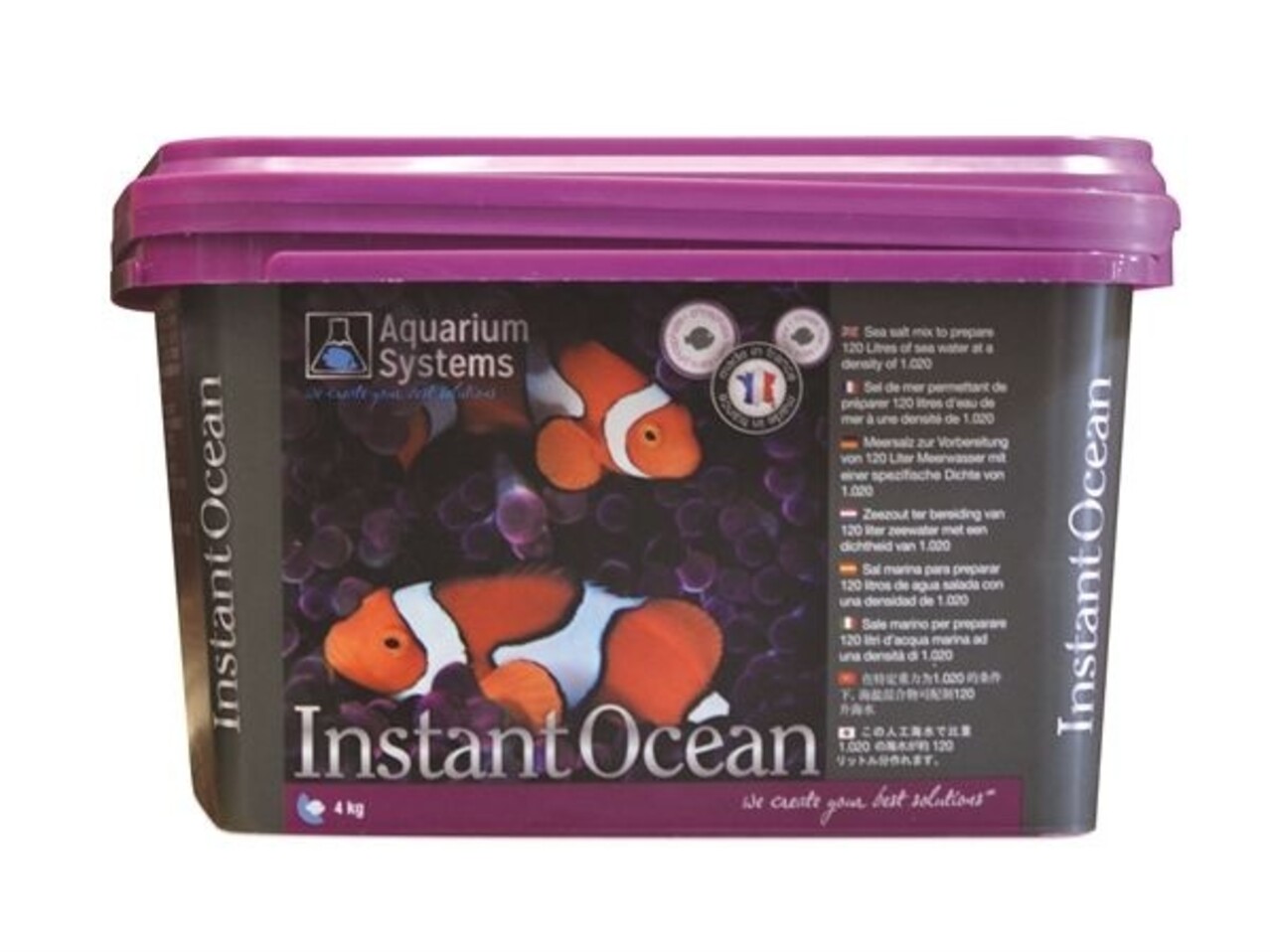 Aquarium systems Instant Ocean Salz 120 Liter / 4 Kilogramm