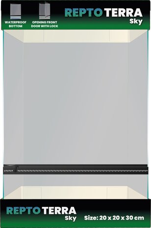 Repto Terrarium Terra Sky 20x20x30cm