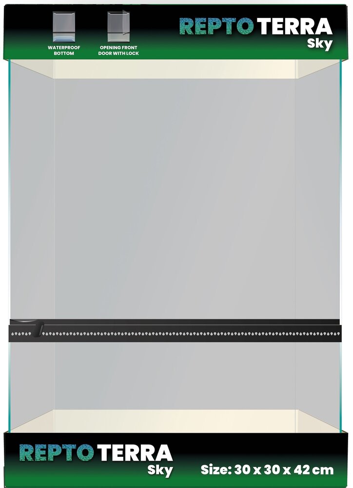Repto Terrarium Terra Sky 30x30x42cm