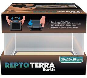 Repto Terrarium Terra Earth 20x20x15cm