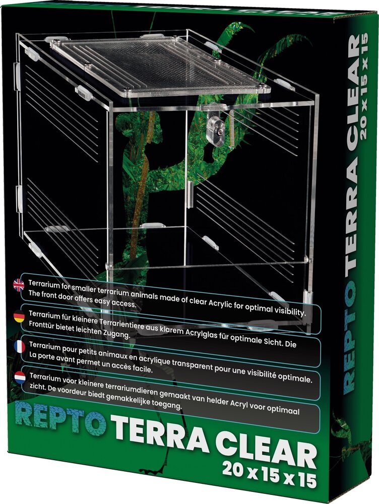 Repto Terrarium Terra Clear 20x15x15,3cm