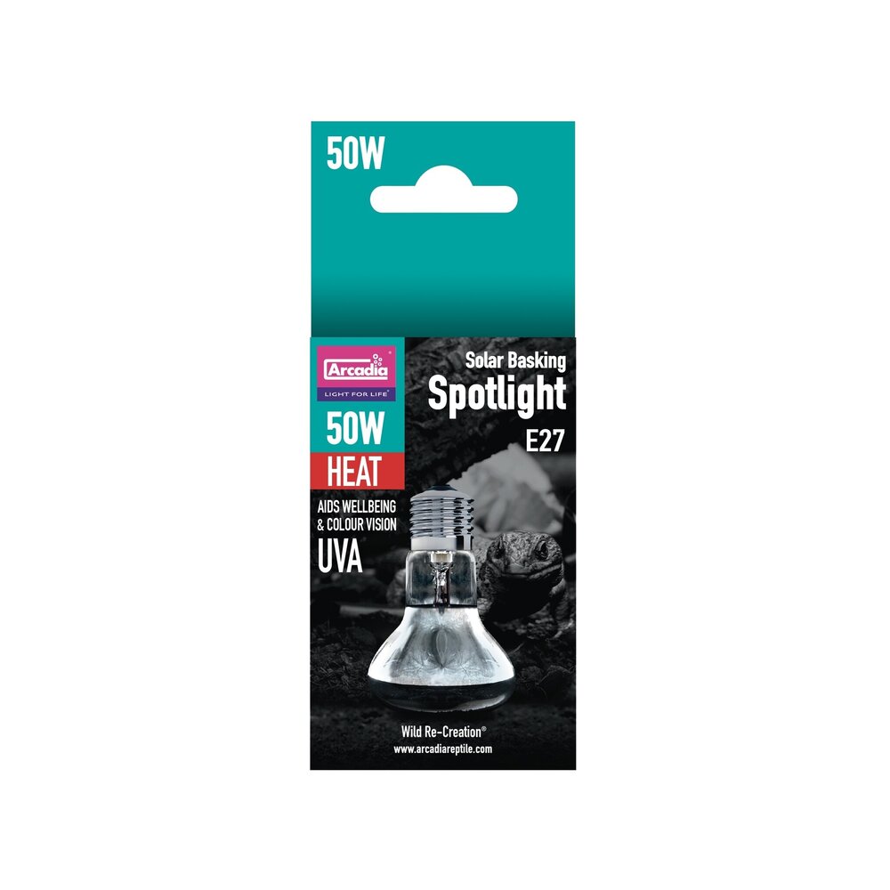 Arcadia Solar Basking Spotlight Wärmelampe 50W