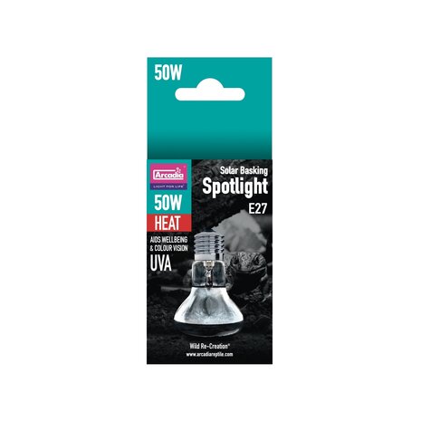 Arcadia Solar Basking Spotlight Wärmelampe 50W