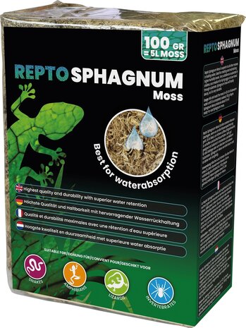 Repto Sphagnum Terrarium Moos 100g