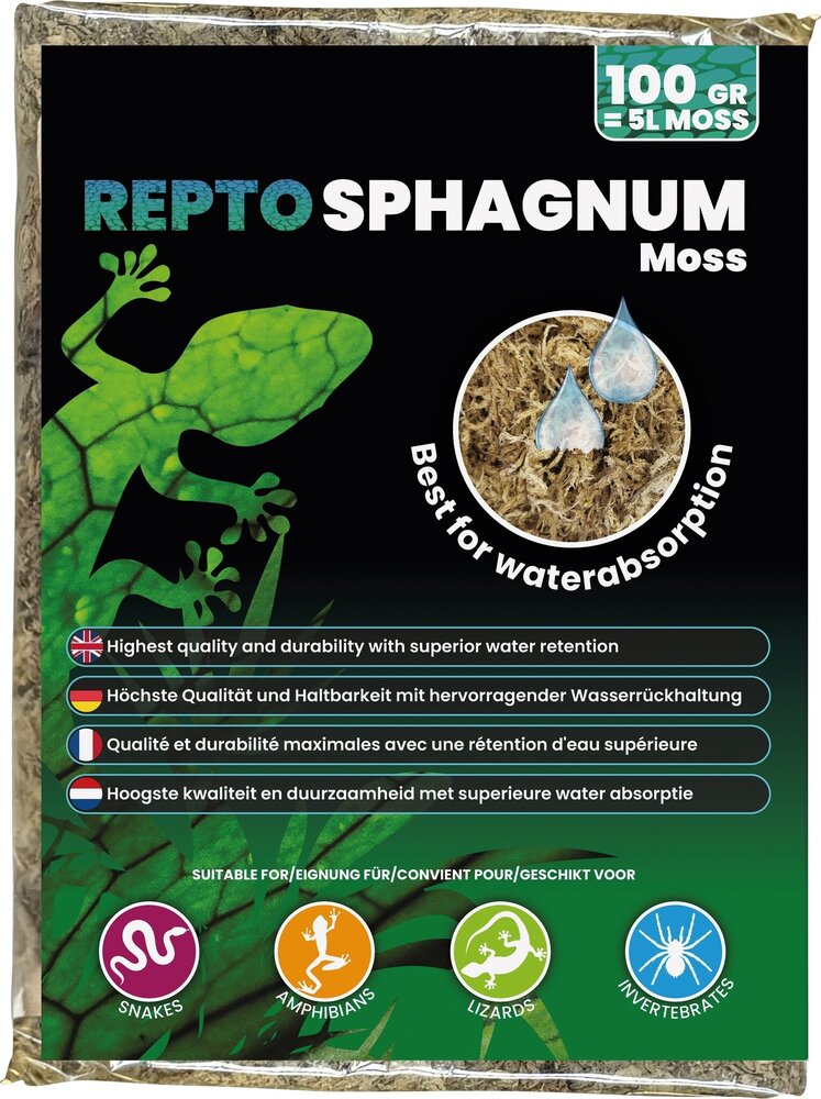 Repto Sphagnum Terrarium Moos 100g