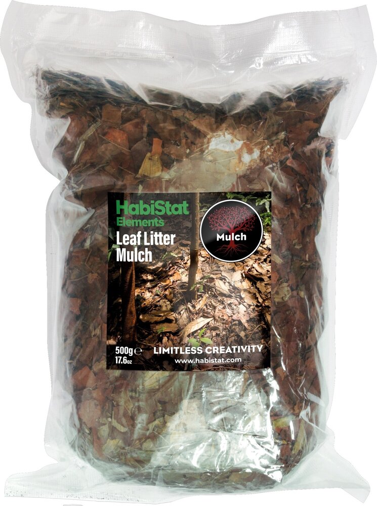 Habistat Terrarium Laubstreu Mulch 500g
