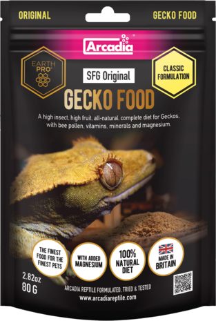 Arcadia Earth Pro Gecko Stickyfood Gold Original 80g