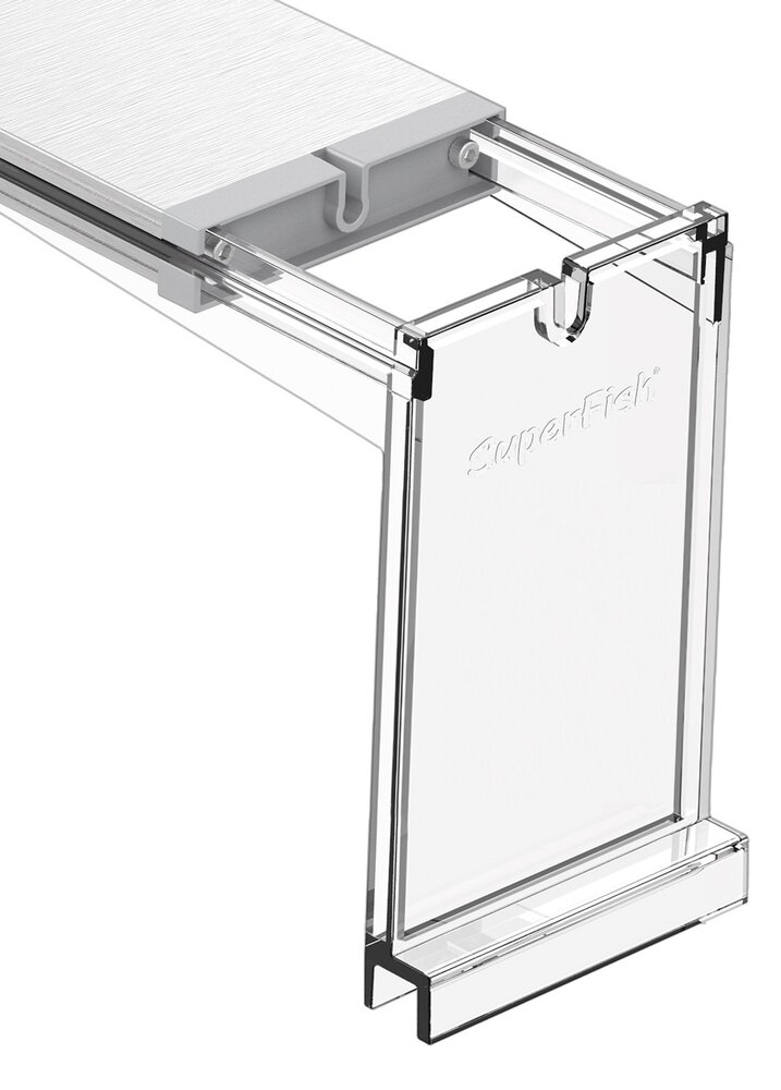 Superfish Scaper LED Fuß 16cm 2 Stück