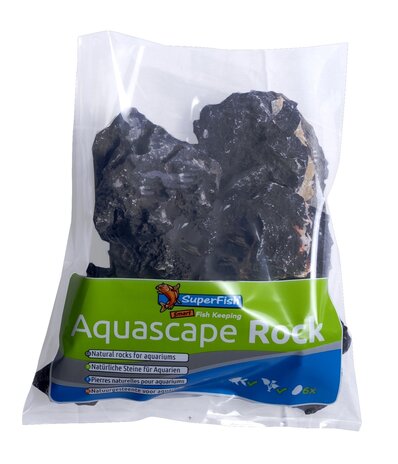 Superfish Aquascape Black Rock 5kg