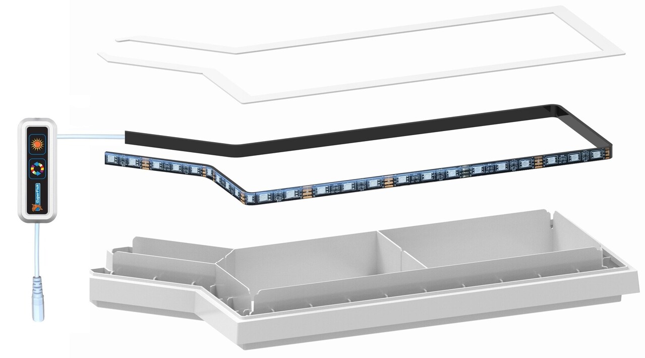 Superfish Quadro 40 Multicolor LED