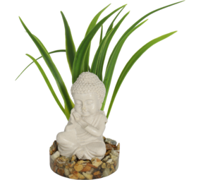 Sydeco Kunstpflanze Buddha 14cm