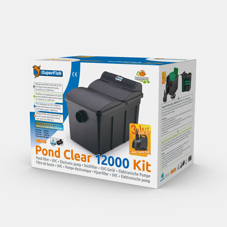 Superfish Pondclear Kit 12000 Filter/Pumpe/UVC