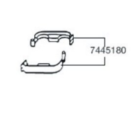Eheim SCHLAUCHHALTER KOMPLETT FÜR 2222/24–2322/24–2422/2424