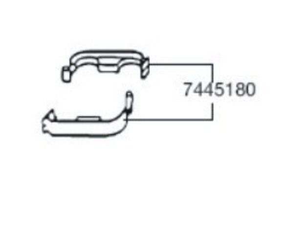 Eheim SCHLAUCHHALTER KOMPLETT FÜR 2222/24–2322/24–2422/2424