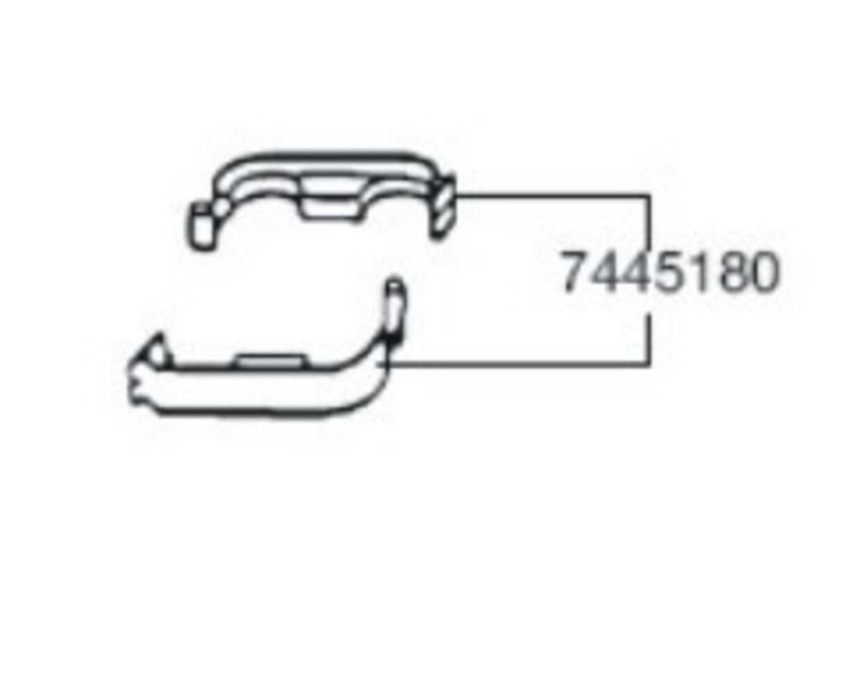 Eheim SCHLAUCHHALTER KOMPLETT FÜR 2222/24–2322/24–2422/2424