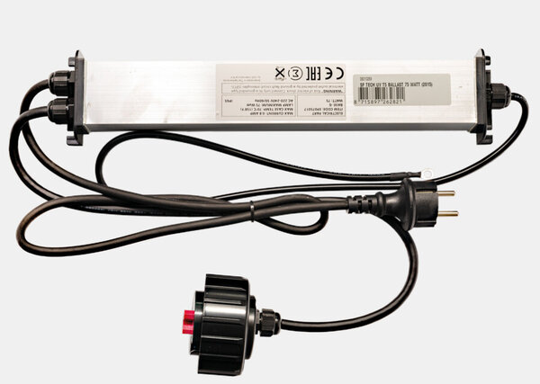Superfish Alu Tech UV Trafo+Connector Switch T5 75W