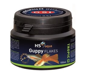 HS Aqua / O.S.I. Guppy Flakes 100ml - 18g