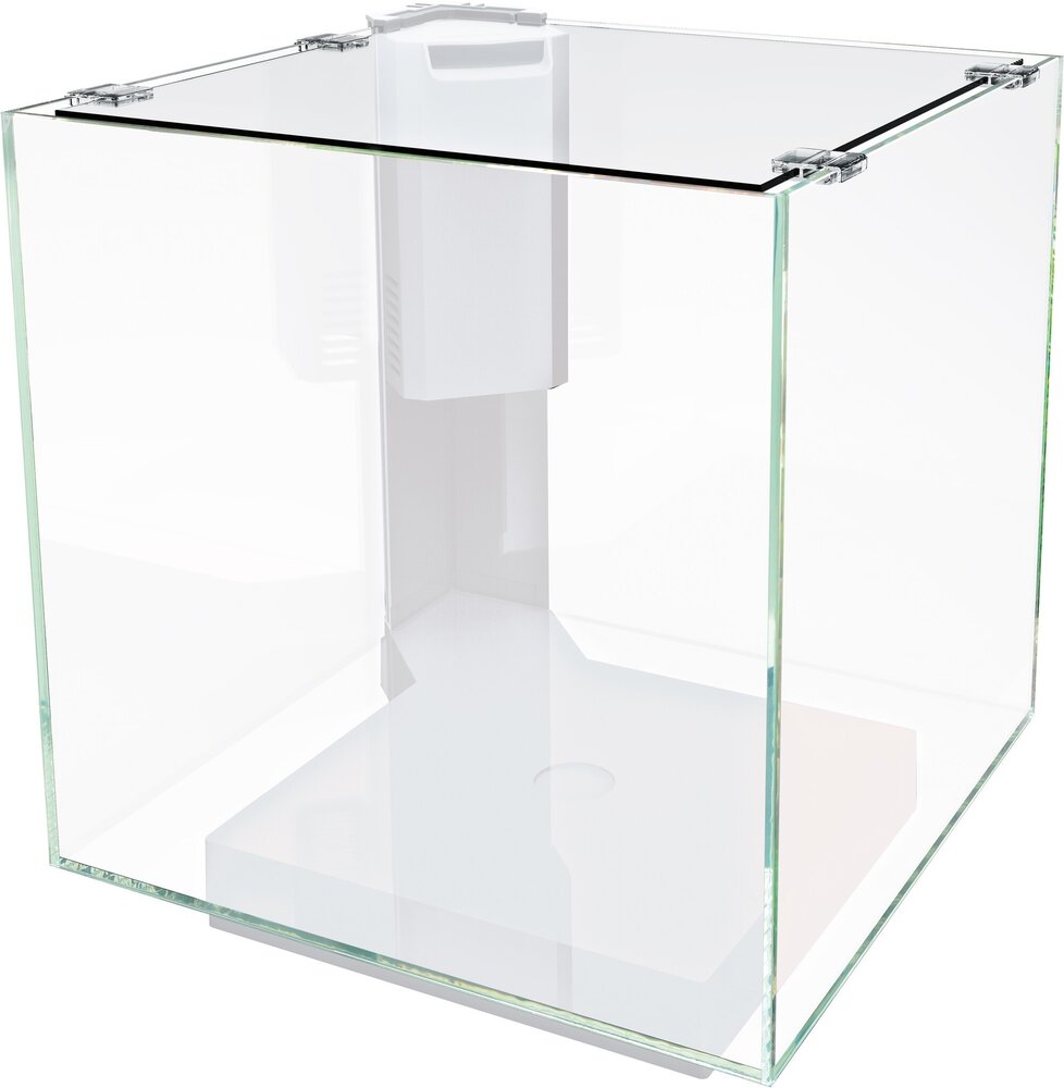 Superfish Qubiq 15 Weiß Einzel Aquarium mit Fuß