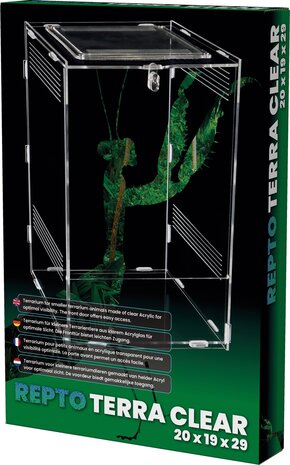 Repto Terrarium Terra Clear 19,5x18,5x29cm