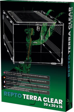 Repto Terrarium Terra Clear 30x20x15,5cm