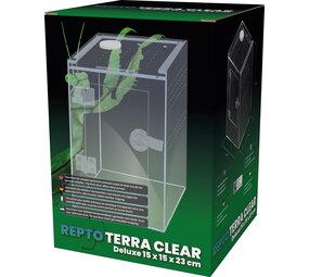 Repto Terrarium Terra Clear Deluxe 15x15x23cm