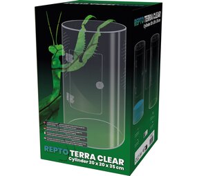 Repto Terrarium Terra Clear Zylinder 20x20x35cm