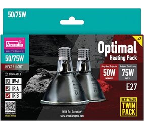Arcadia Arcadia Optimal Terrarium Heating Pack – Halogen und Deep Heat
