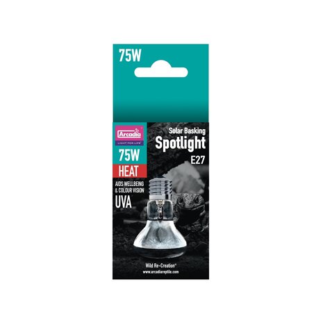 Arcadia Solar Basking Spotlight Wärmelampe 75W