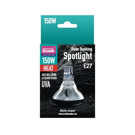 Arcadia Solar Basking Spotlight Wärmelampe 150W