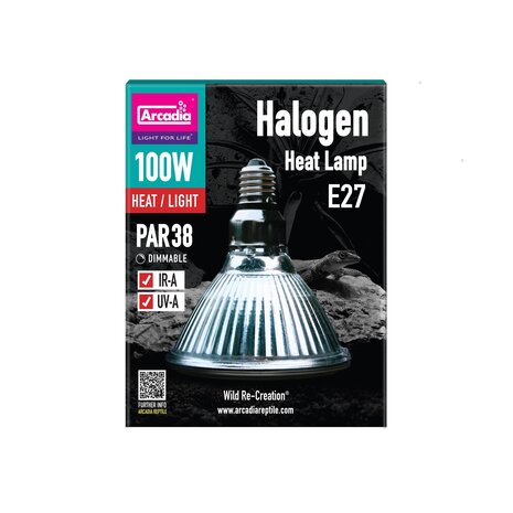 Arcadia Halogen Basking Spot Wärmelampe E27 100W