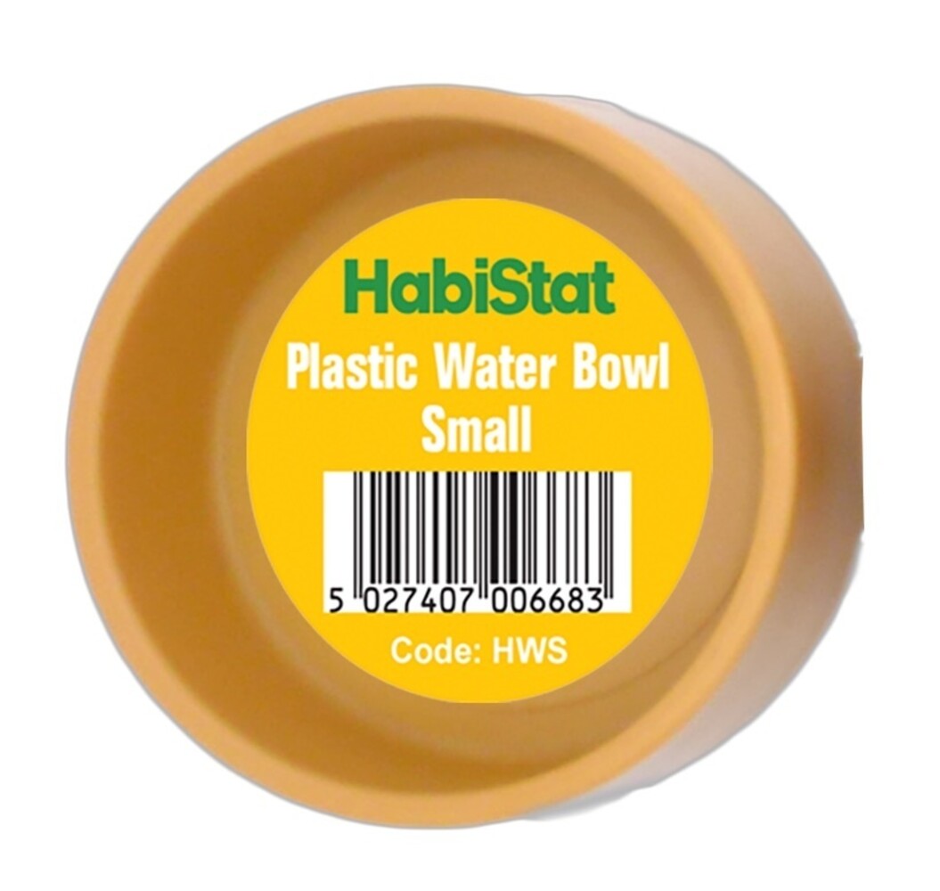 Habistat Terrarium Wasserschale Kunststoff Rund S 7x7x2,5cm