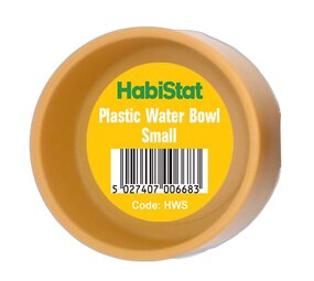 Habistat Terrarium Wasserschale Kunststoff Rund S 7x7x2,5cm