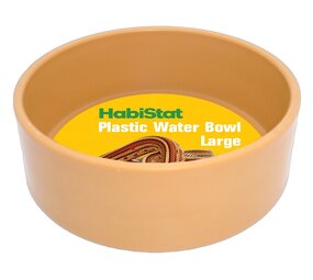 Habistat Terrarium Wasserschale Kunststoff Rund L 13x13x4,5cm