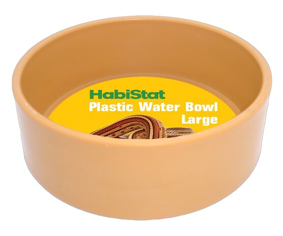 Habistat Terrarium Wasserschale Kunststoff Rund L 13x13x4,5cm