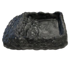 Repto Deko Terrarium Tortoise Schale Grau XL