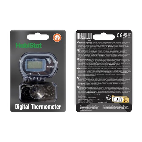 Habistat Digitales Terrarium Thermometer