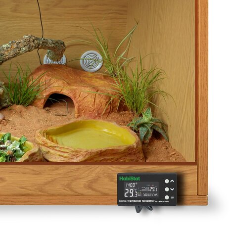 Habistat Digitaler Terrarium Thermostat Tag und Nacht