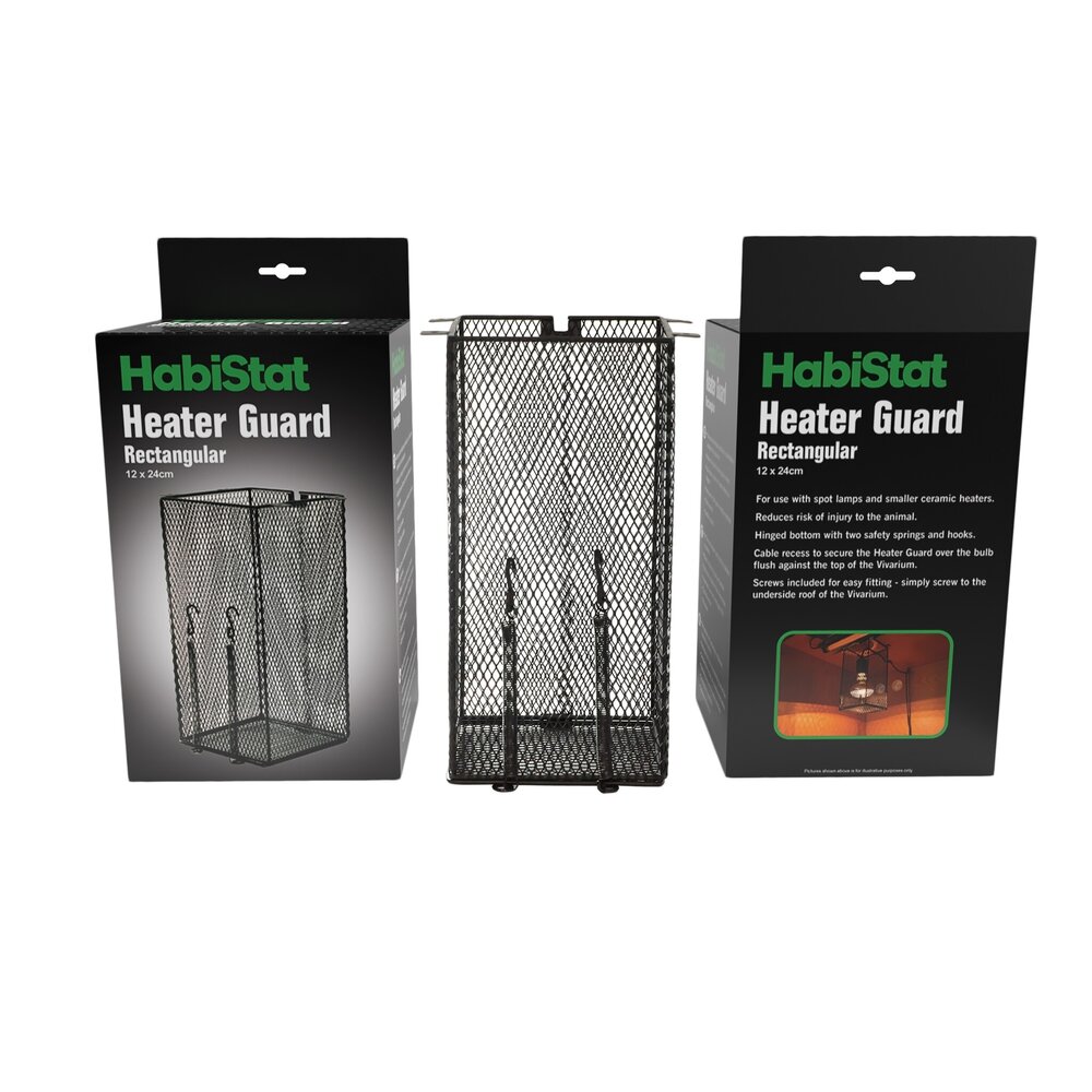Habistat Heizschutz für Terrarium Quadratisch 12x24cm