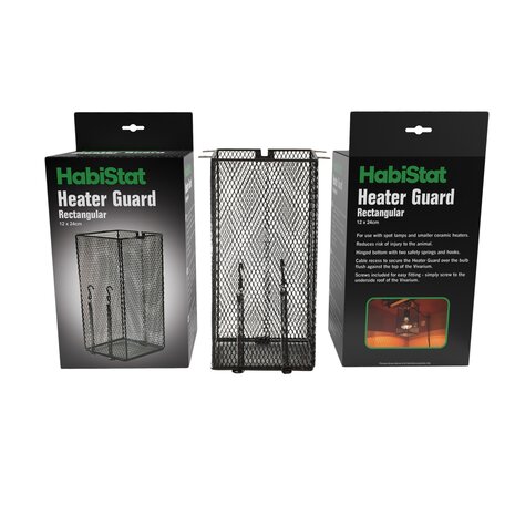 Habistat Heizschutz für Terrarium Quadratisch 12x24cm