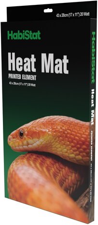 Habistat Terrarium Heizmatte Carbon-Technologie 43x28cm 20W