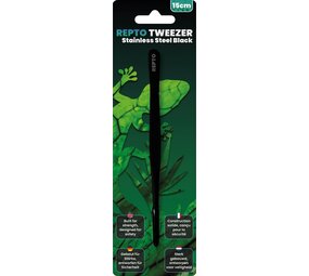 Repto Terrarium Pinzette Schwarz 15cm