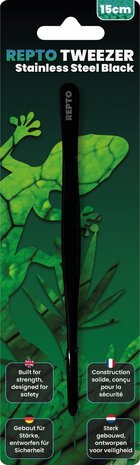 Repto Terrarium Pinzette Schwarz 15cm