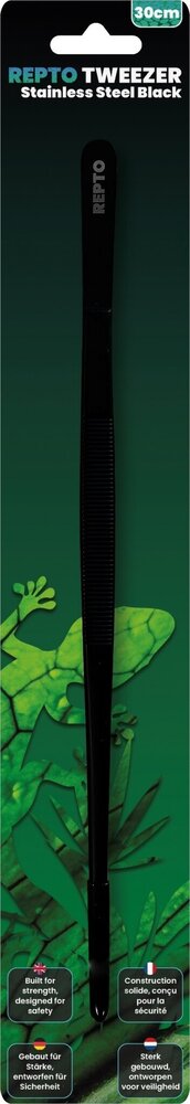 Repto Terrarium Pinzette Schwarz 30cm