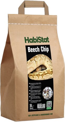 Habistat Terrarium Substrat Buchenchips Grob 5L