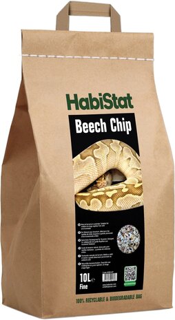 Habistat Terrarium Substrat Buchenchips Grob 10L