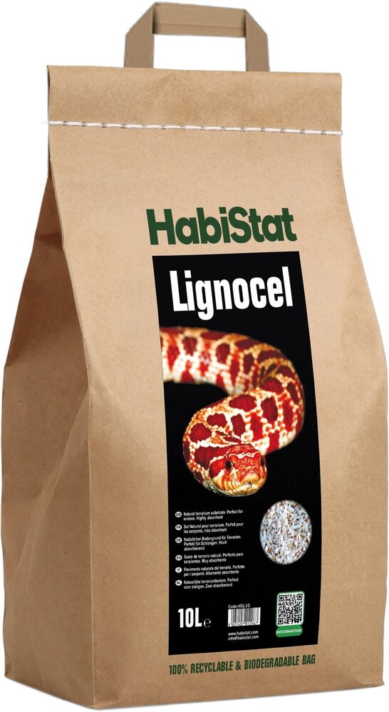 Habistat Terrarium Substrat Lignocel 10L
