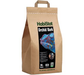 Habistat Terrarium Substrat Orchideenrinde Grob 10L