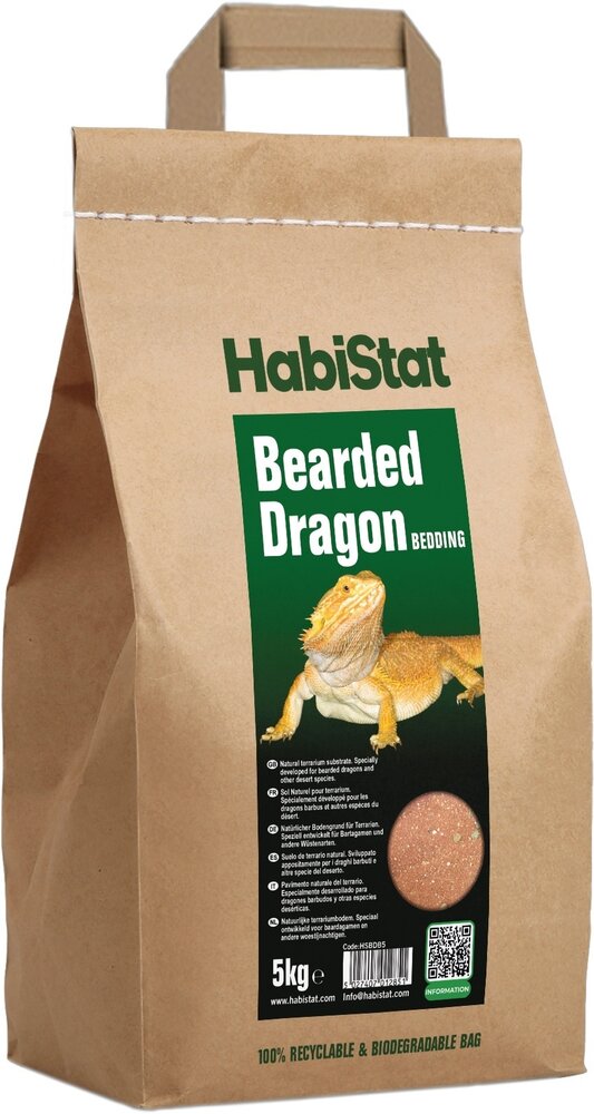 Habistat Terrarium Substrat Bartagame 5kg