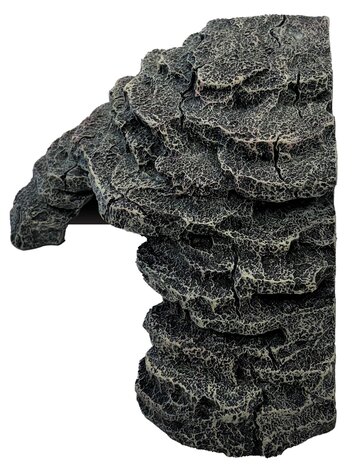 Repto Terrarium Deco Basking Versteck Grau S