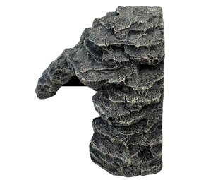 Repto Terrarium Deco Basking Versteck Grau M